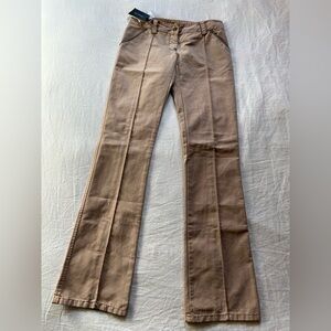 🩵NWT Patrizia Pepe Firenze Peach Flare Pants